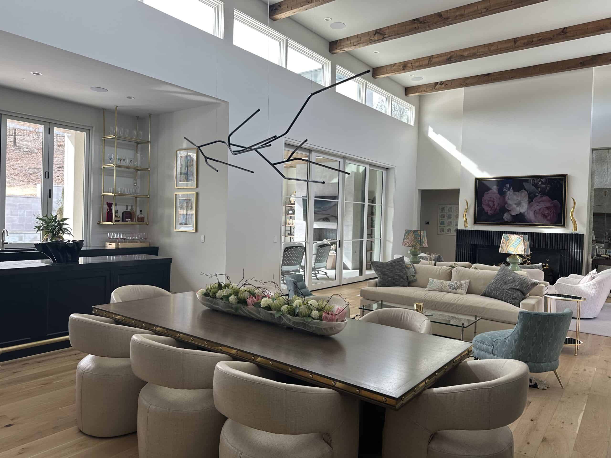 Lutron and Savant home automation master suite Highland Park